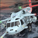 YX F09-H US Coast Guard 47:1 Scale GPS RC Helicopter with ARF  Version